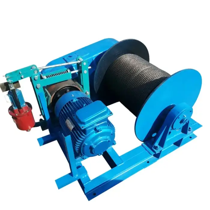 15ton 380v high speed hydraulic electric winch