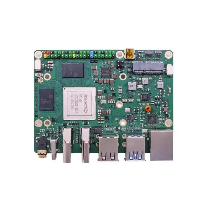 ROCK 5 Model B With Rockchip RK3588 64bit Octa core ARM based SBC High performance 8-core Development Board