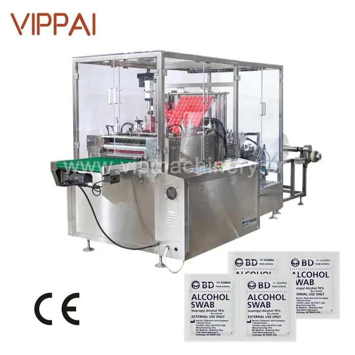 VIPPAI Antiseptic Alcohol Pads Swabs Making Machine