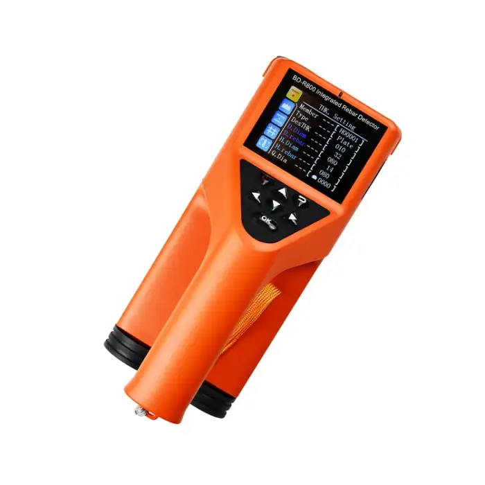 Portable R800 Test Concrete Reinforcement Rebar Finder Scanner Locator Detector