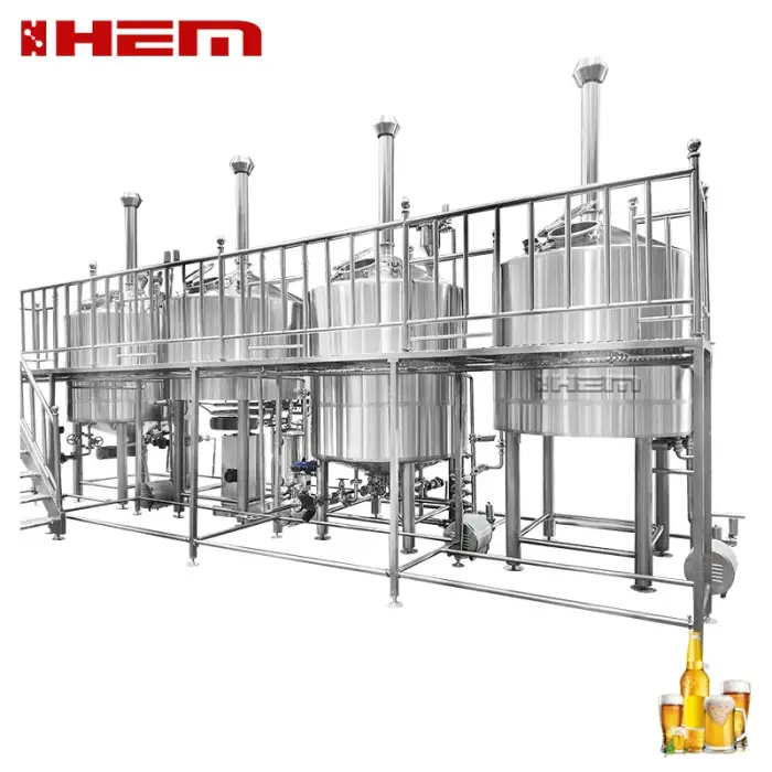 1000L 2000L Factory Alcohol Production Equipment  Micro Brewery Beer Brewing Equipment For Sale