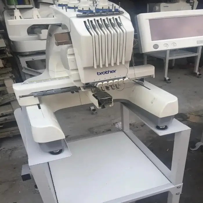 Brother 620 single head 6 needle embroidery machine (air freight)