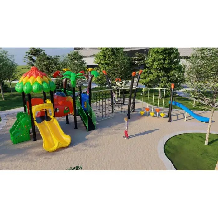 school kindergarten recreational facilities amusement parks miniature playground equipment swingset playground outdoor kids