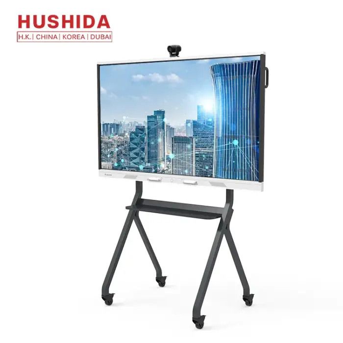 Multilanguage android Windows display interactive board online educational school equipment with touch screen