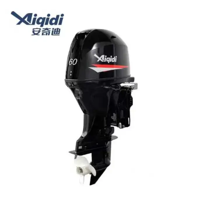 Boat Engine AIQIDI 4 Stroke 60HP F60 EFI Long Shaft Remote Tiller Control Outboard Motor