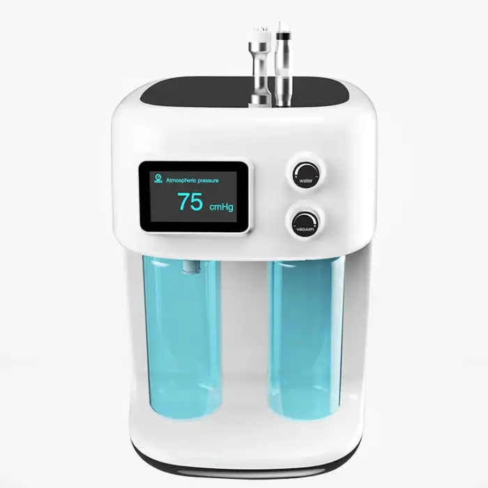 Hydrodermabrasion aqua peel facial machine   Micro hydro hydroderm device with rf machine for salon