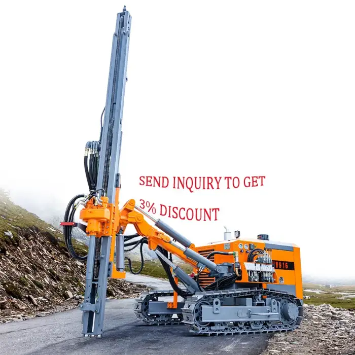 coal mine drilling and blast hole rig mining machine 150 jumbo horizontal drills for mining