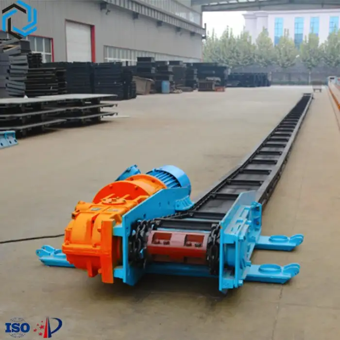 Cement coal mine dust conveying equipment scraper conveyor