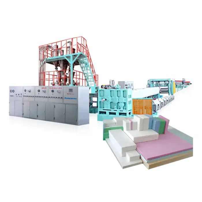 Tongjia  Freon or Butane XPS Foam Insulation Board Extruder Production Line