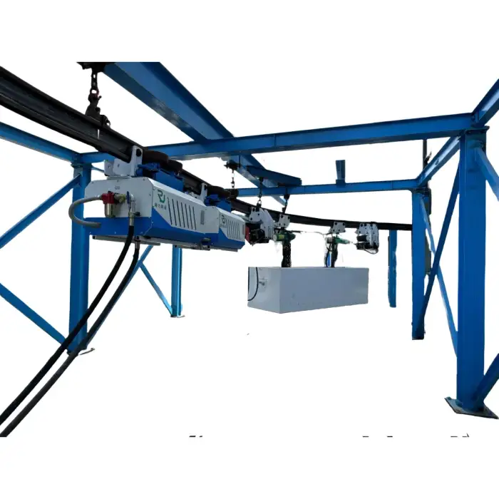 ATEX Diesel locomotive Suspended monorail for coal mining transportation