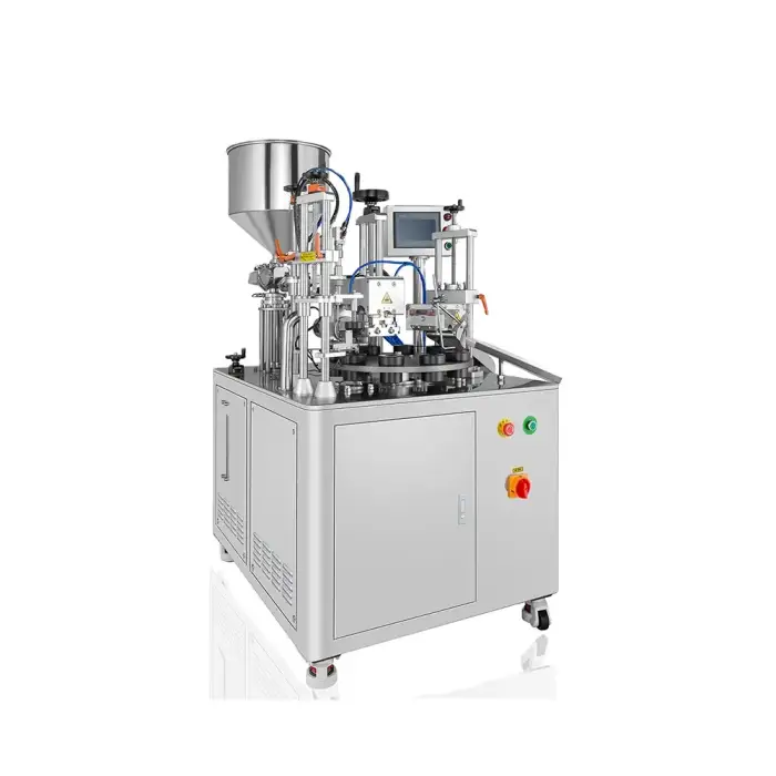 Tube Filling and Sealing Machine Machine for Cream Fluid