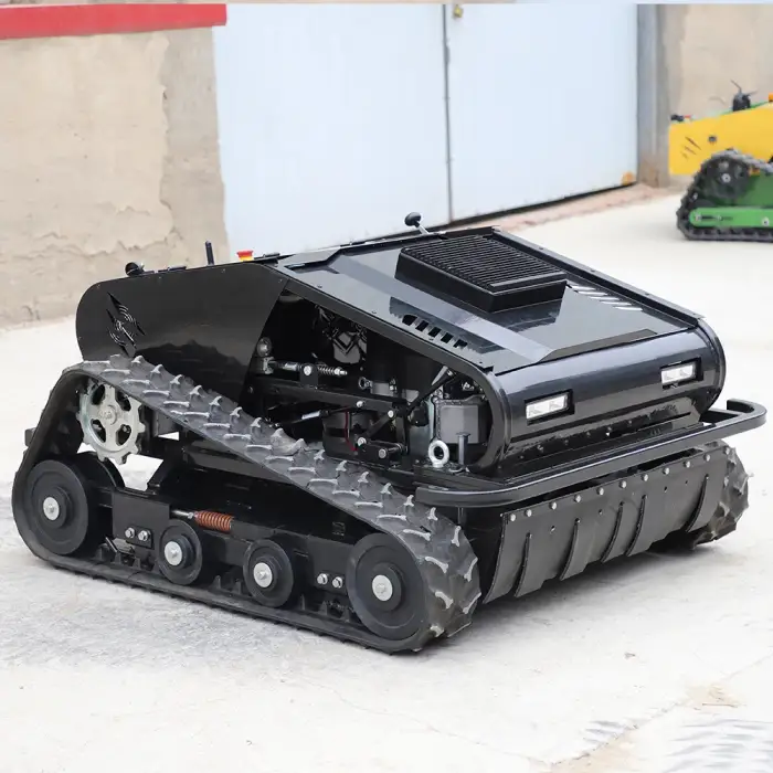 Crawler Remote Control Lawn Mower Garden Use Grass Cutting Machine Robotic Lawn Mowers For Sale