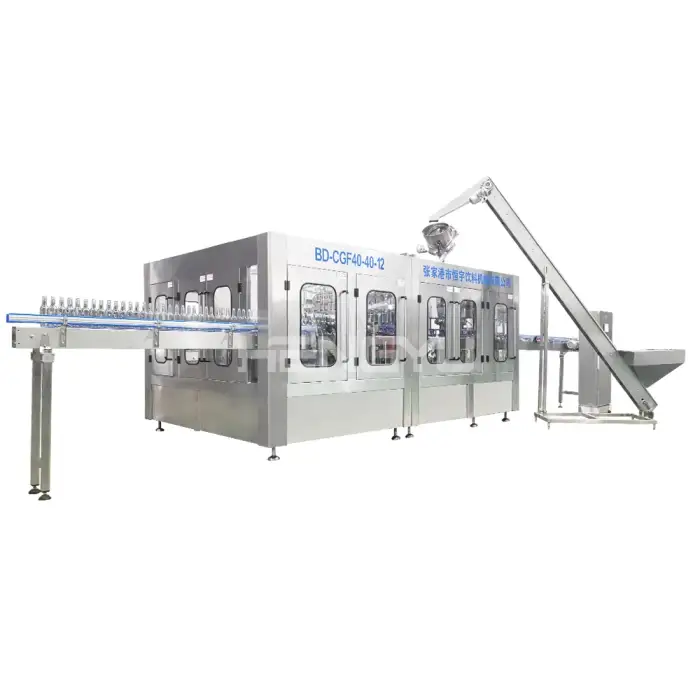 Complete project carbonated beverage soft drinks gas tin aluminum can washing and filling machine line