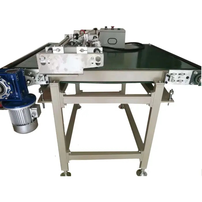 Machinery Tile Aligner Machine with Belt Conveyor Line