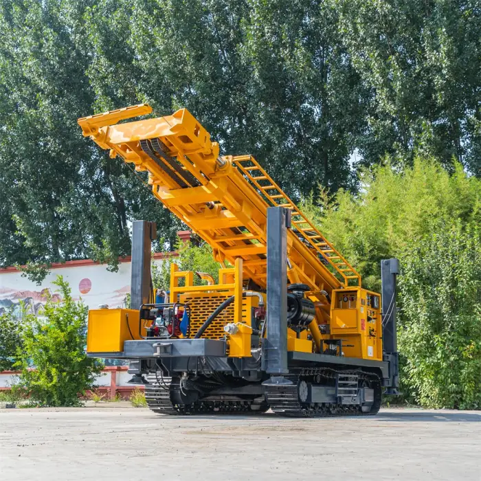 200m hydraulic borehole water well drilling rig