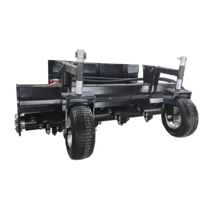 Wholesale Price skid steer loader power rake attachment for landscaping