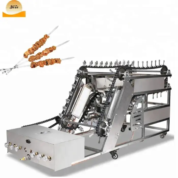 Automatic barbecue grill making machine barbecue kekeb machine