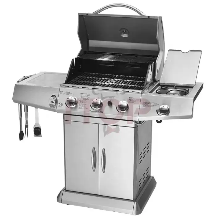 Propane BBQ Gas Grill Barbecue Grill Machine