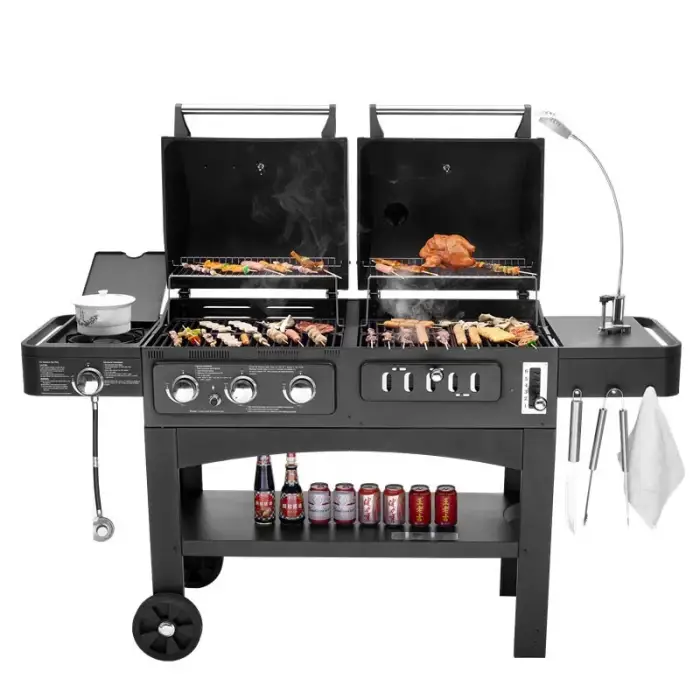 IT-4518 garden barbecue grill trolley