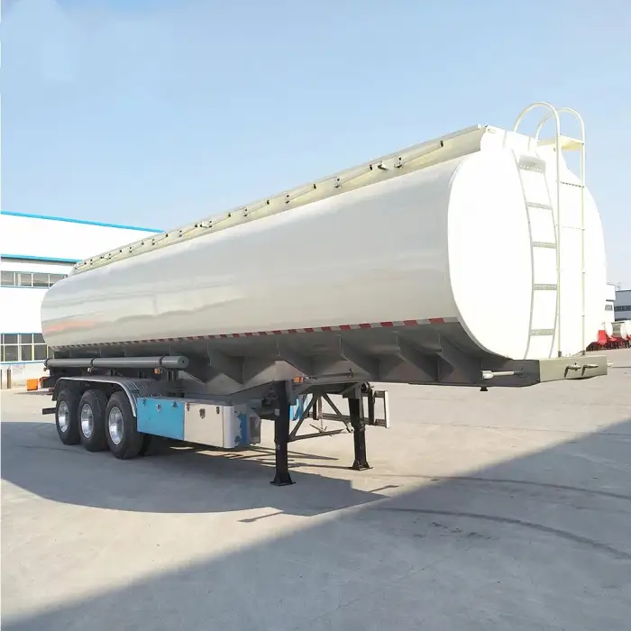 New Used 45000 Liters Oil Fuel Tank Semi Truck Tanker Prices Fuel Tanker Trailer