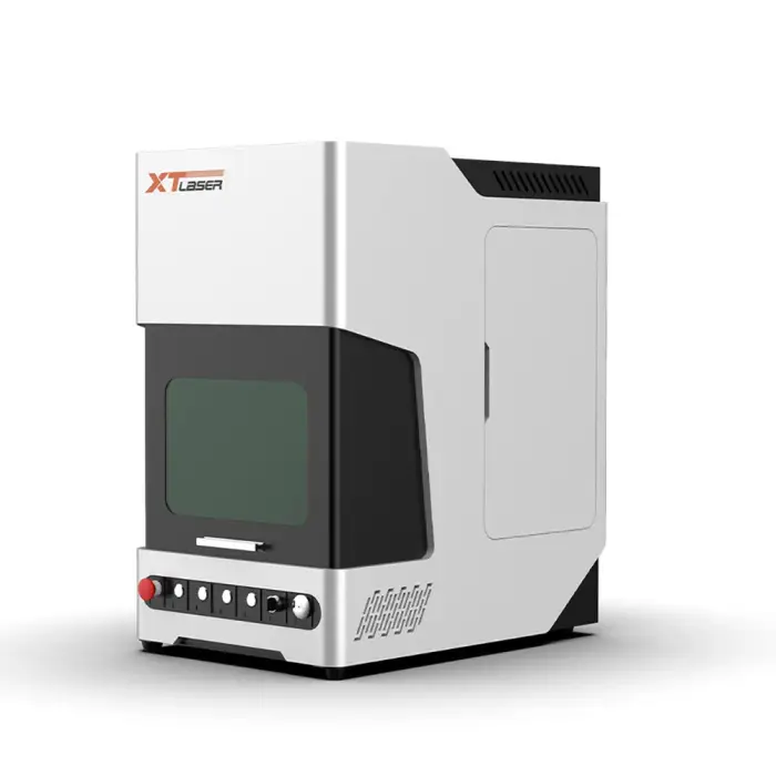 XT LASER Fully enclosed fiber laser marking machine for sale IPG/Raycus