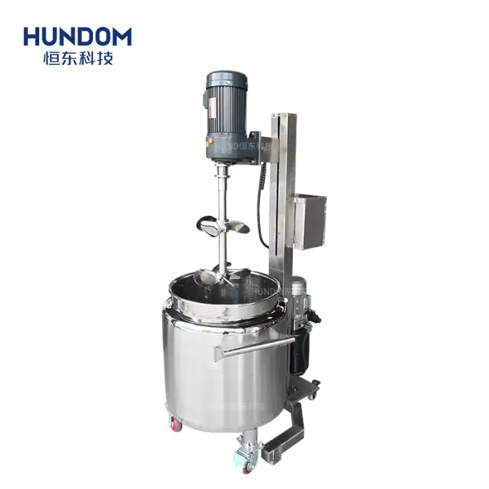 Stainless Steel Lab Chemical Mixing Equipment With Hydraulic Lifting