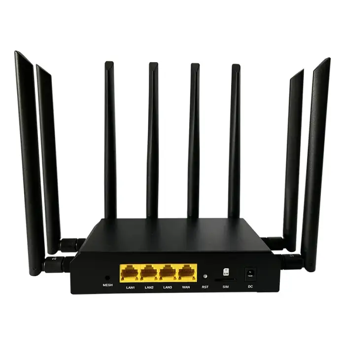 Openwrt 1800Mbps WiFi 6 4G 5G WiFi Routers With Sim Card