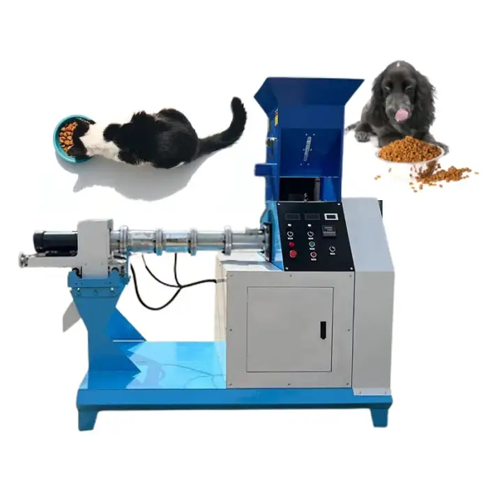 Fish feed pellet machine