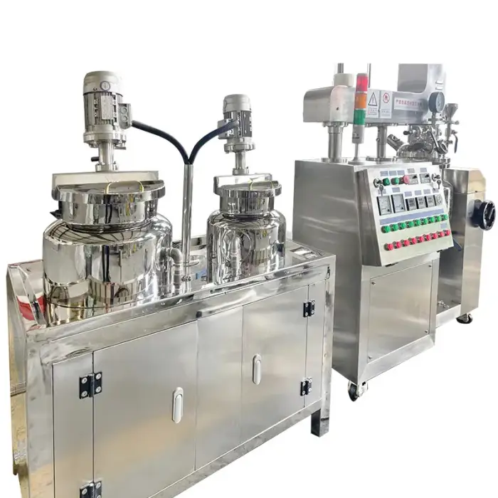 1000L 3000L Laboratory Stirring Machine Ointment Vacuum Emulsification Mixing Machine