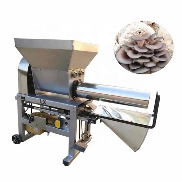 Mushroom Compost Turner Bag Packaging Compost Mixing Machine All in One