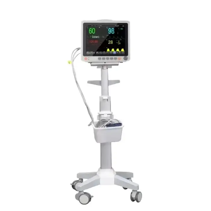 Cardiac Trolley ECG SPO2 Emergency