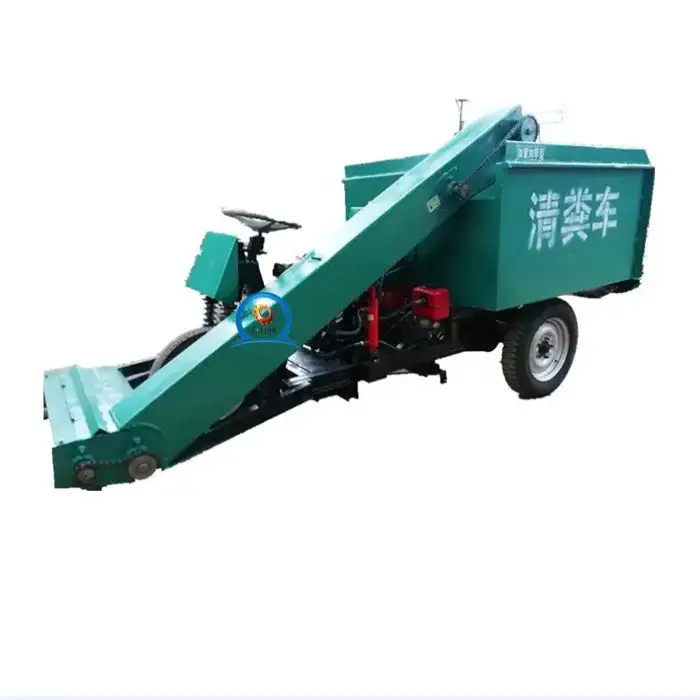 menure dung collector cow dung compost machine cow dung cleaning robot