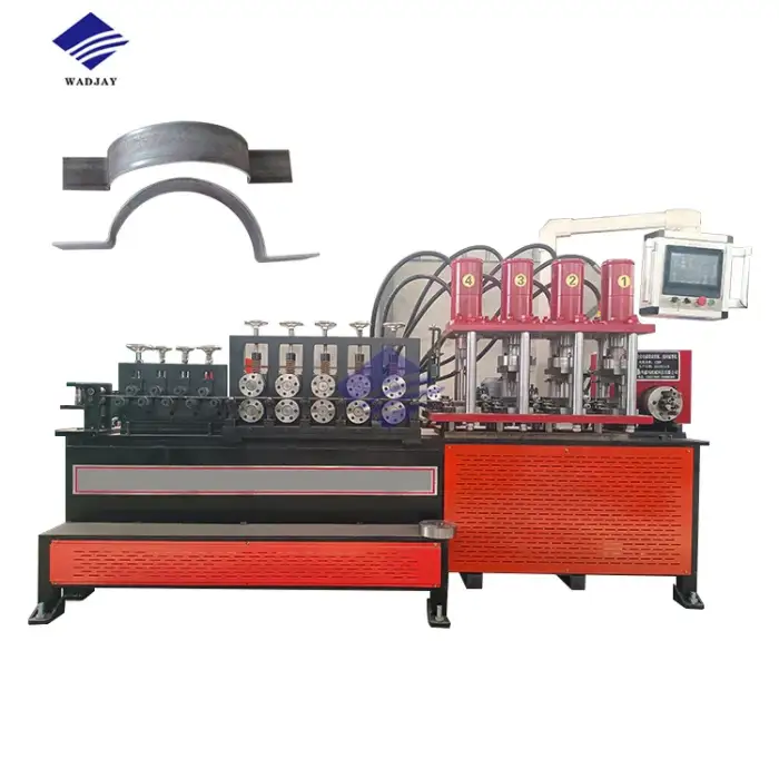 Automatic Flat Wire U type Clamp Spring Clip Making Machine