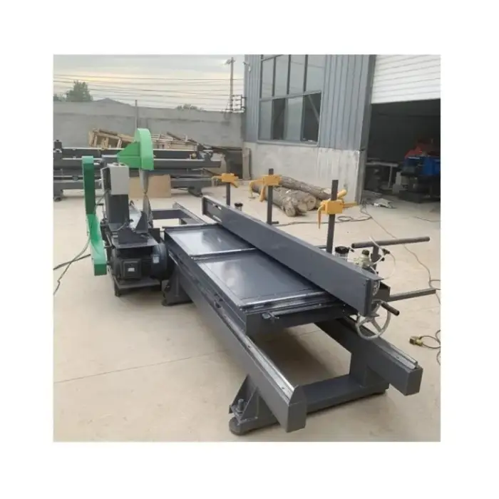 Unique structural design log cutter and splitter machine table wood saw woodworking machine manufacturer