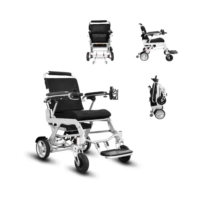 Lightweight Cheap Price Factory Direct Supply Disabled Caremoving Handcycle Foldable Electric Scooter Wheelchair