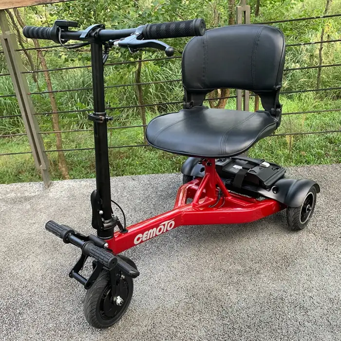 Oem 3 Wheel Heavy Duty Seniors Travel Scooter 36v 200W lightweight Handicapped Disabled Mobility Scooter For Elderly Travel