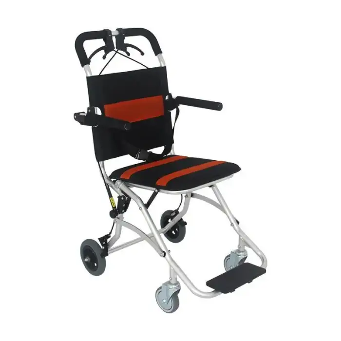 MN-LY004 Disabled Caremoving Handcycle Scooter Lightweight Cheap Price Foldable Electric Wheelchair For Disabled Travels