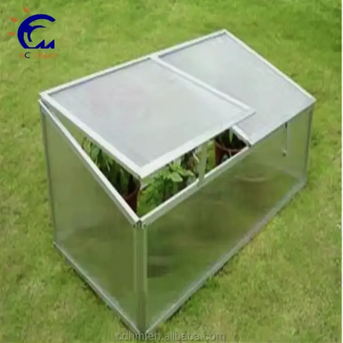 easy installation top quality polycarbonate garden Aluminum greenhouse small backyard plastic greenhouse kits