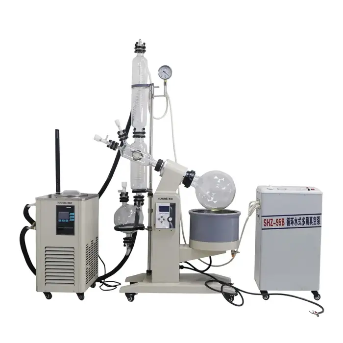 Plant Oil Extraction Equipment Molecular Distillation10L Rotary Evaporator