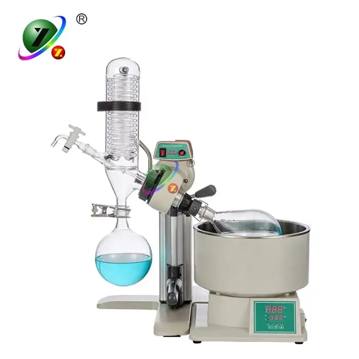 laboratory equipment rotovap rotary evaporator 1L with vacuum pump and chiller