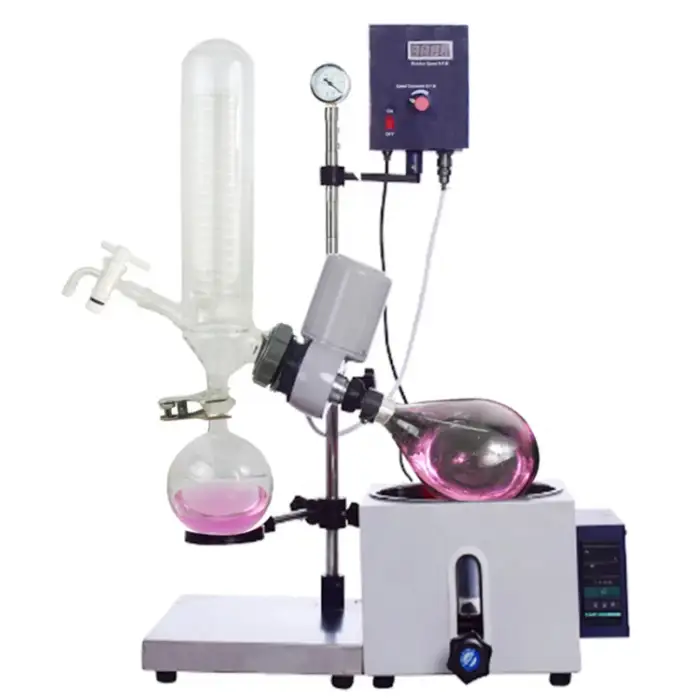 2L Stainless Steel Removing Petroleum Ether Rotary Evaporator