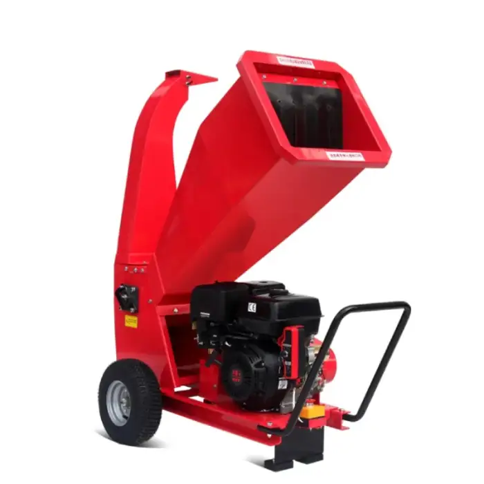 Factory Price Portable 15Hp Gasoline Wood Chipper Sawdust Machine Wood Crusher