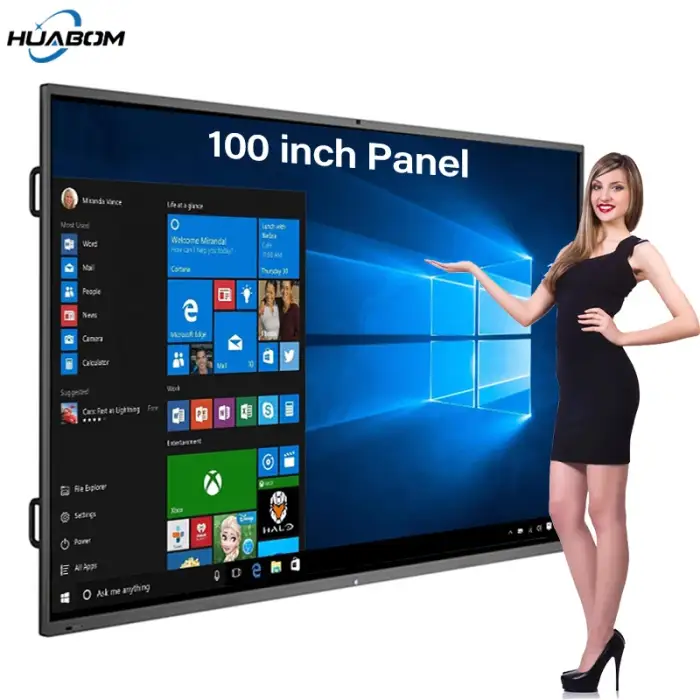 Interactive Flat Panel 4k Lcd Digital Interactive Smart Boards for Schools Teaching