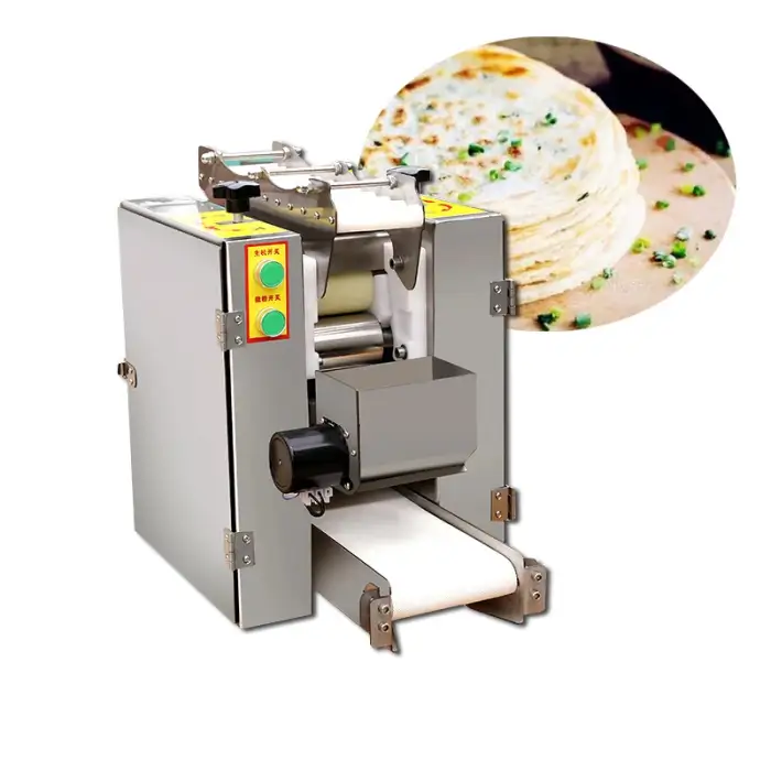 fully Dumpling Wrapper chapati Making automatic roti making machine Flour Corn Tortilla Maker Machine