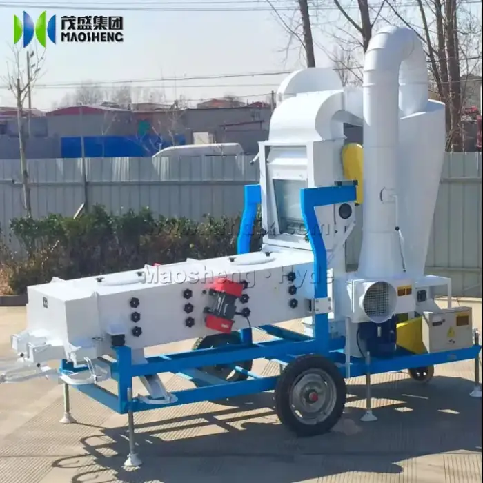 TQLZ wheat Black bean maize corn Soybean vibration screen cleaning machine