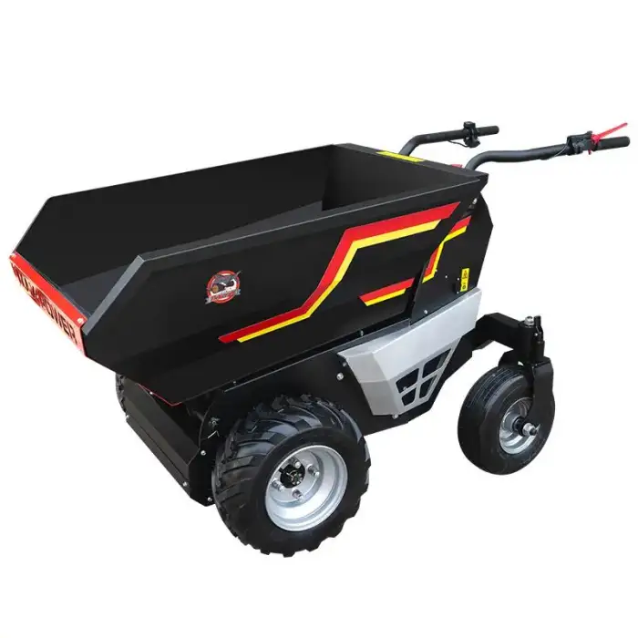 K-Maxpower Wheelbarrows With Powered Dump Electric Dump Trucks For Sustainable Construction