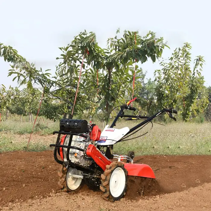 11 HP Four-wheel  power tiller engine power tiller rotary cultivator