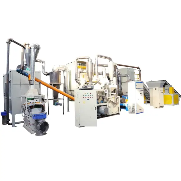 High Efficiency Waste Solar Panel Recycling Production Line Aluminum And Glass Separation Machine