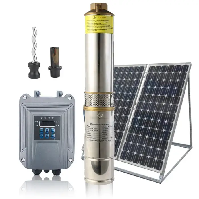 Dc Water Pump Solar Submersible Pump System For Agriculture Irrigation