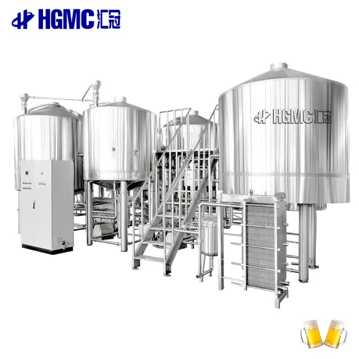 industrial alcohol distillation equipment Large brewery equipment 5000L HG-5000L (3 Vessels)